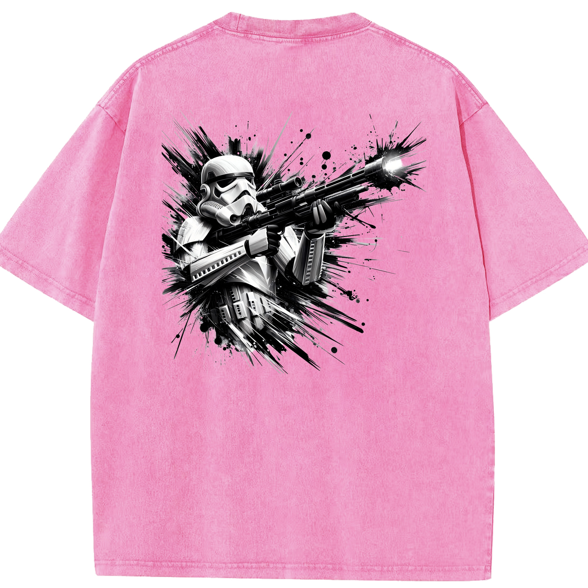 （画像用） スター・ウォーズ Star Wars 綿100% ヴィンテージ風 半袖Tシャツ（背面プリント）